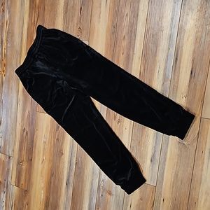 Skies are blue velour jogger